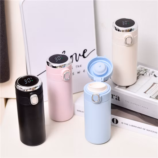 Yiwu Buying Sourcing Agent Stainless Steel Tumbler Digital Vacuum Flasks Promotional Business Gift Smart Water Bottle