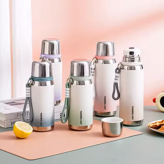 2022 Large Capacity 20 27 32 Oz Stainless Steel Thermos Portable Vacuum Flask Insulated Tumbler Water Bottle