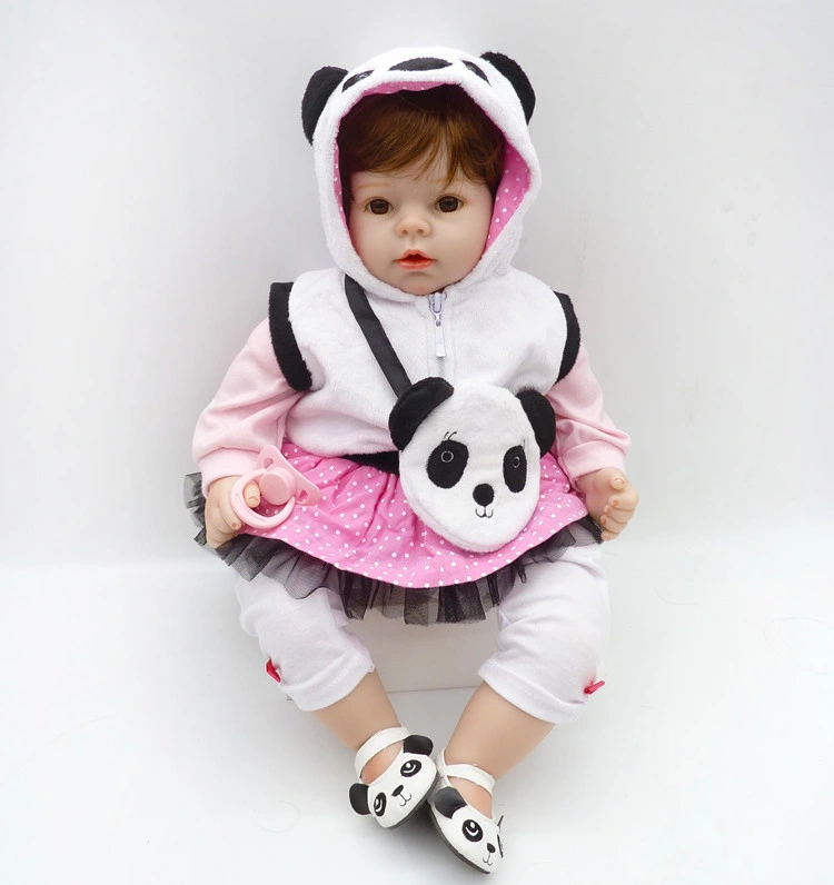 Quality Realistic Handmade Babies Dolls Girls Soft Vinyl Silicone Lifelike Kids Gifts Toys Age 3+ with En71 Certification